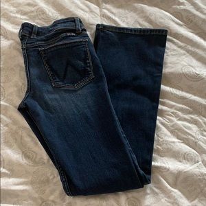 Size 5 Wrangler boot cut jeans